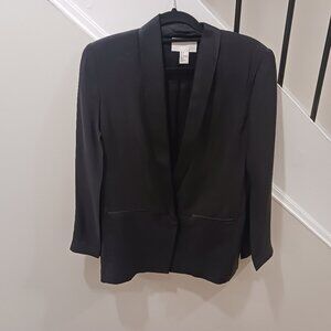 H&m blazer jacket top size 36eur black